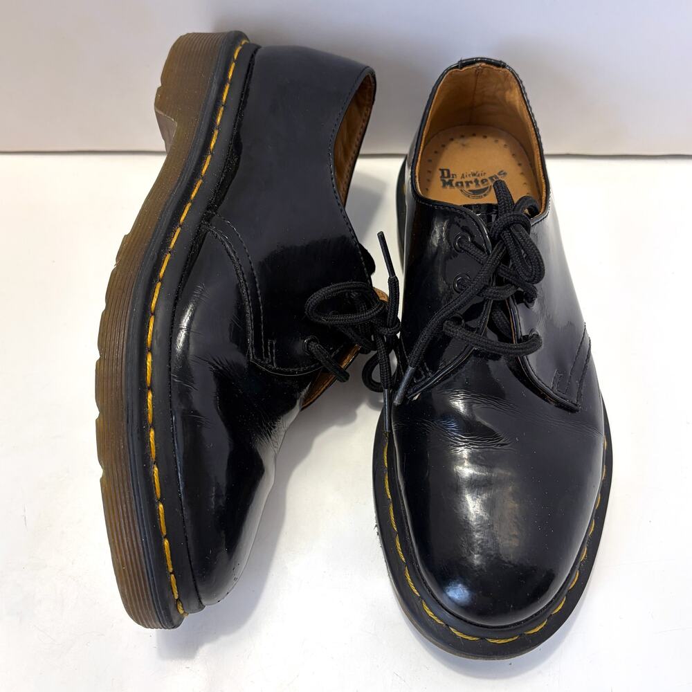 Dr. Martens 1461 Black Patent Leather 3-Eye Oxford Shoes Women’s US 7 EU 38